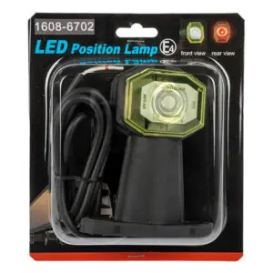 LED ääretuli, valge-punane, 24 V, 1608-6702 2