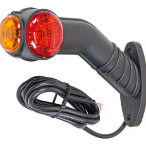 LED ääretuli, valge-punane-kollane, 12-24 V 2