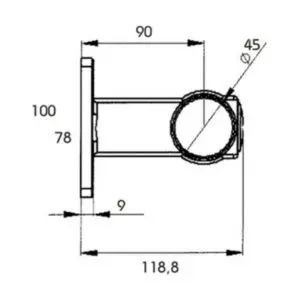 Proplast LED ääretuli, valge-punane-kollane, 12-24 V, 1608-6717 3