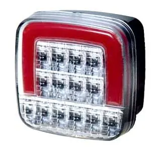 Proplast LED tagatuli, PRO SQUARE 3F