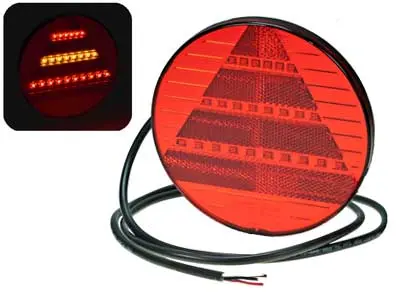 Proplast LED tagatuli, Pro-Disc, 12-24 V, 1608-6766