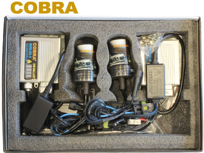 Cobra ksenoon üleminekukomplekt, 9-16 V