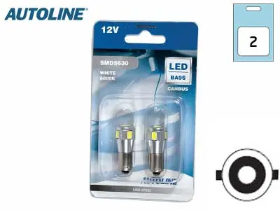 LED pirnipaar, CAN-BUS, T4W 2