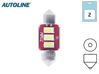Autoline LED pirnipaar, CAN-BUS, 12860