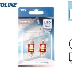 Autoline LED pirnipaar, CAN-BUS, 12860 2
