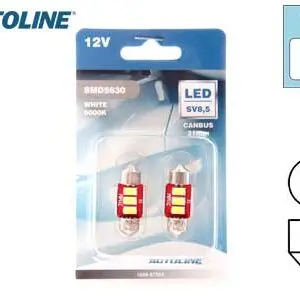 Autoline LED pirnipaar, CAN-BUS, 12860 2