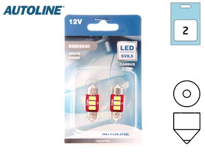 Autoline LED pirnipaar, CAN-BUS, 12860 2