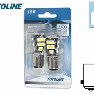 LED pirnipaar, CAN-BUS, P21/5W (12499) 2