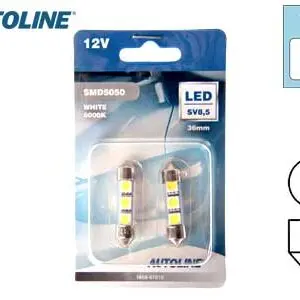 Autoline LED pirnipaar, 0.42 W 2