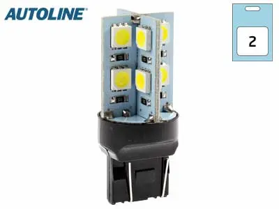 Autoline LED pirnipaar, CAN-BUS, W21/5W