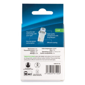 Autoline LED pirnipaar, W5W (12256, 12961) 3