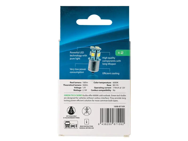 Autoline LED pirnipaar, 12814, 12821 3