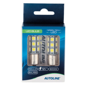 Autoline LED pirnipaar, P21W (12092) 2