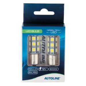 Autoline LED pirnipaar, P21W (12092) 2