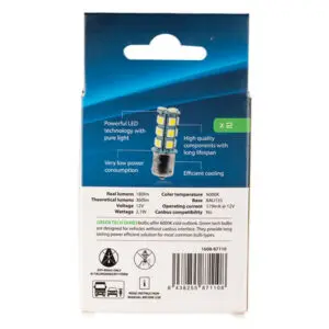 Autoline LED pirnipaar, P21W (12092) 3