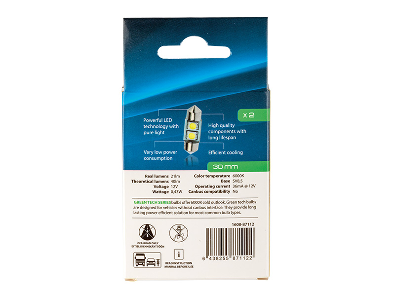 Autoline LED pirnipaar, 12842, 12860 3