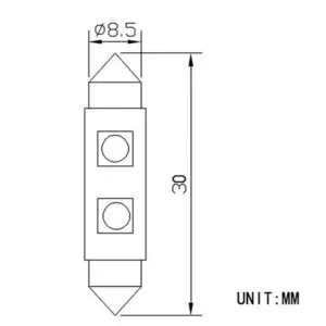Autoline LED pirnipaar, 12842, 12860 4