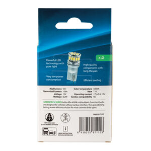 Autoline LED pirnipaar, W5W, 0.2 W 3