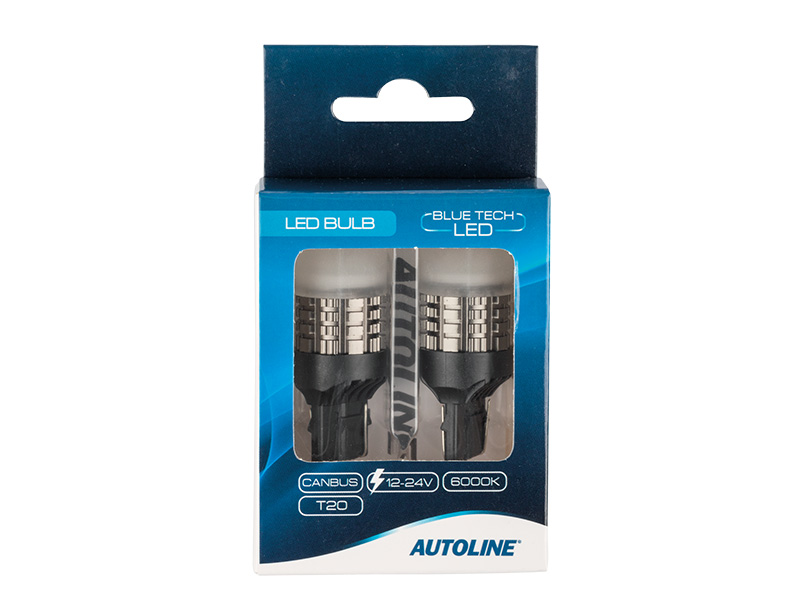 Autoline LED pirnipaar, W21W (1250) 2
