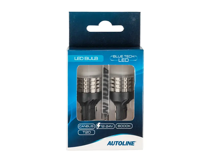 Autoline LED pirnipaar, W21W (1250) 2