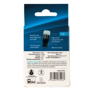 Autoline LED pirnipaar, W21W (1250) 3