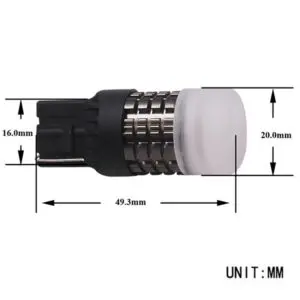 Autoline LED pirnipaar, W21W (1250) 4