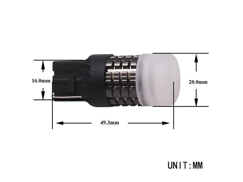 Autoline LED pirnipaar, W21W (1250) 4