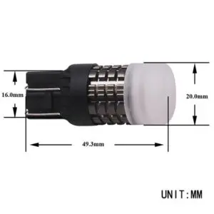 Autoline LED pirnipaar, W21/5W (1249) 4