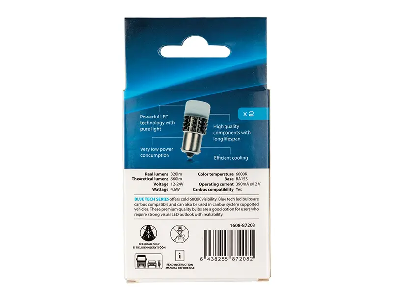 Autoline LED pirnipaar, 4.6 W 3