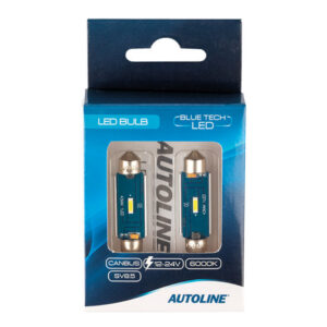 Autoline LED pirnipaar, 2.3 W, valge, 12/24 V, 1608-87213 2