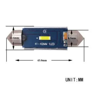 Autoline LED pirnipaar, 2.3 W, valge, 12/24 V, 1608-87213 4