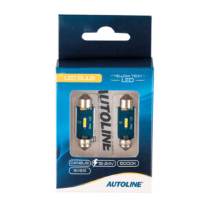 Autoline LED pirnipaar, 2.2 W, valge, 12/24 V 2