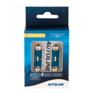 Autoline LED pirnipaar, 2.2 W, valge, 12/24 V, 1608-87311 2