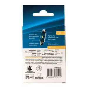 Autoline LED pirnipaar, 2.2 W, valge, 12/24 V, 1608-87311 3