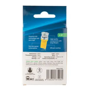 Autoline LED pirnipaar, W5W (12396) 3