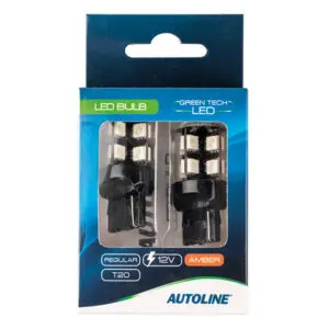 Autoline LED pirnipaar, W21/5W (1249-R) 2