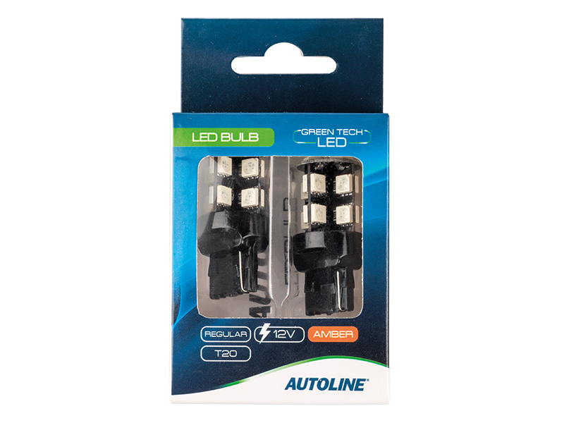 Autoline LED pirnipaar, W21/5W (1249-R) 2