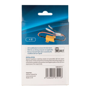 Autoline takisti paar, 6.8 Ω 3