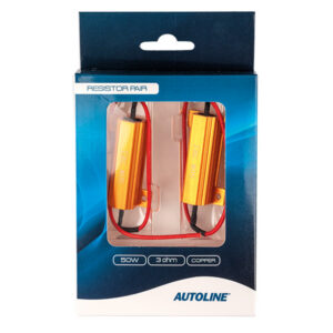 Autoline takisti paar, 3 Ω 2