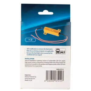 Autoline takisti paar, 3 Ω 3