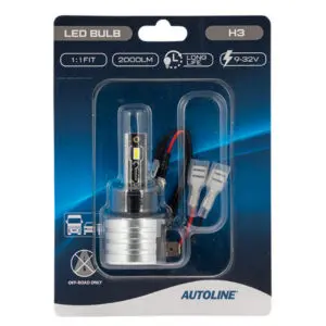 AUTOLINE Direct Fit LED H3 3