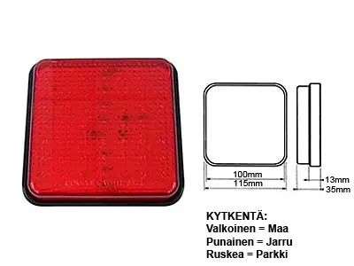 LED-tagatuli