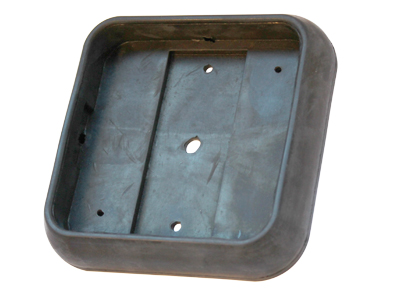 Kummist tule alus, 95×95 mm