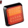 LED Autolamps LED tagatuli, 120×120 mm