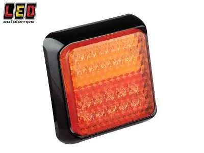 LED Autolamps LED tagatuli, 120×120 mm