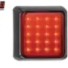 LED Autolamps LED tagumine udutuli, 122×122 mm