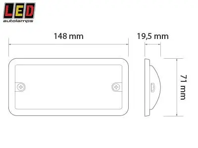 LED Autolamps LED sisetuli 2