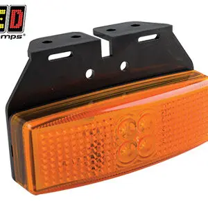 LED Autolamps LED ääretuli, 110×47 mm, kollane, 12-24 V