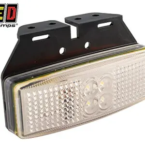 LED Autolamps LED ääretuli, 110×47 mm, valge, 12-24 V, 1614-1491WM2P