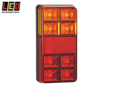 LED Autolamps LED tagatuli, 151BAR